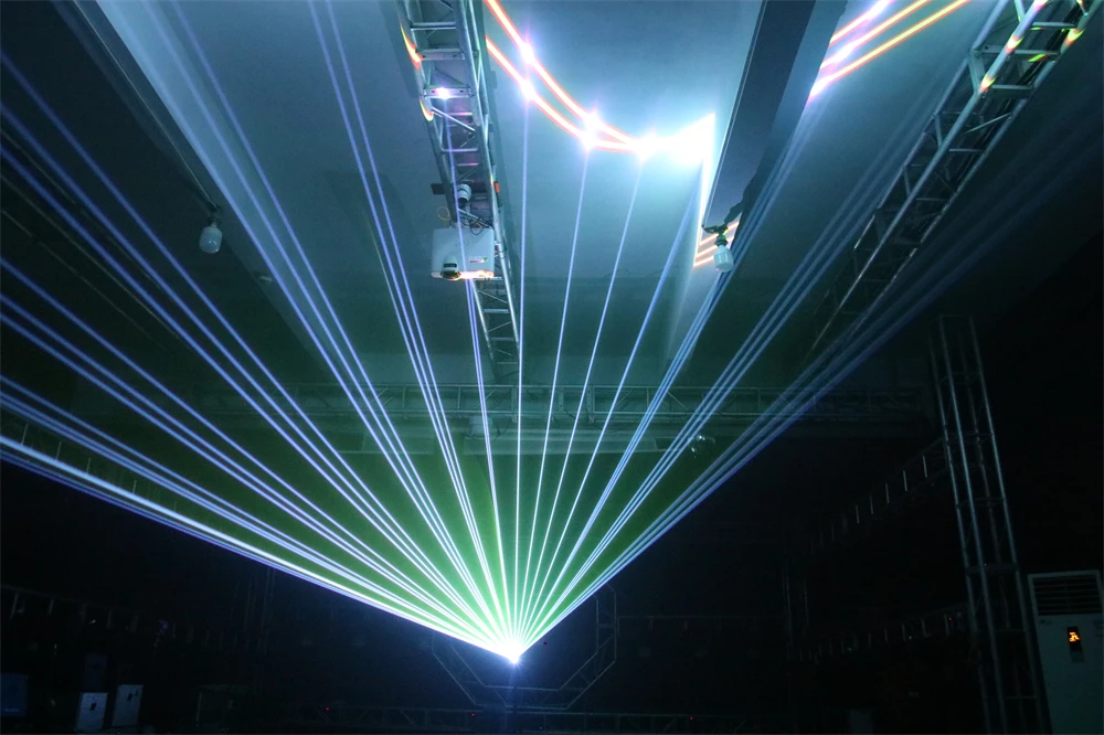 Factory Price Mobile Phone Control Full Color Animation DMX ILDA Party Dj Disco 1W 2W 3W 4W 5W Laser Lights for Wedding