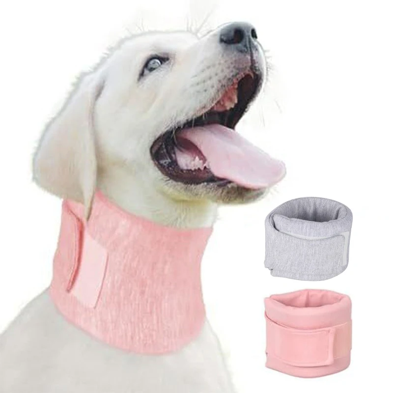 Neck Brace Elizabethan Collar for Pet After Surgery Recovery Adjustable Breathable Neck Cervical Cone for Dogs Puppies Kittens