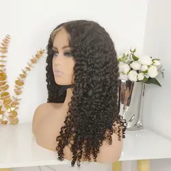 High Density 180% Cambodian Kinky Curly Wig, Hot Selling Human Virgin Raw Cambodian 3b Soft Kinky Curly 13x4 13x6 HD Lace Wig