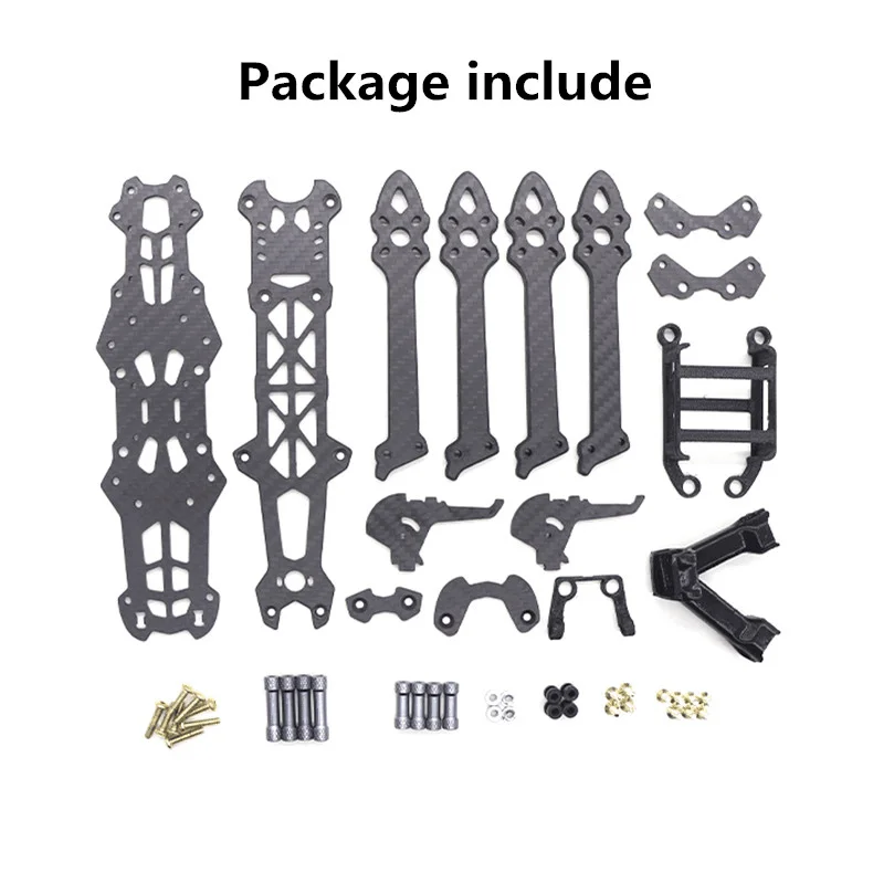 HSKRC MAK4 HD 5/6/7 Inch RC Quadcopter Carbon Fiber Frame DJII FPV Air Unit/CADDX VISTA for MARK4 HD Freestyle FPV Racing  Drone