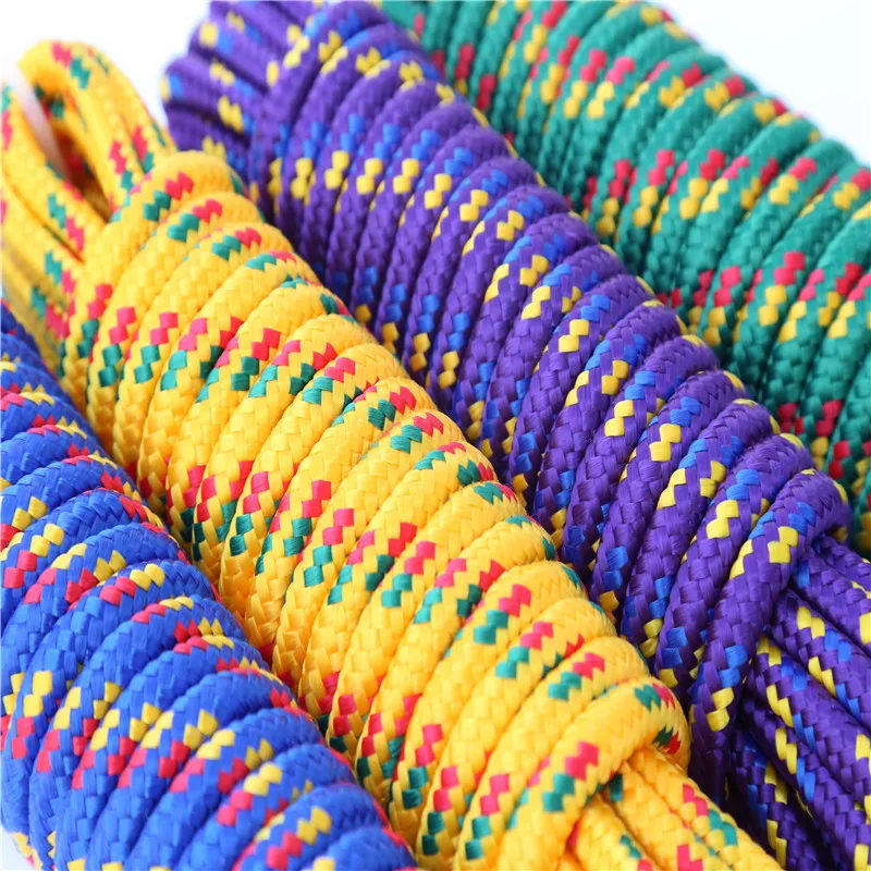 
Best Quality Braided Nylon Rope 6mm 8mm 10mm 12mm Nylon PP Polyester Rope Climb Cord 