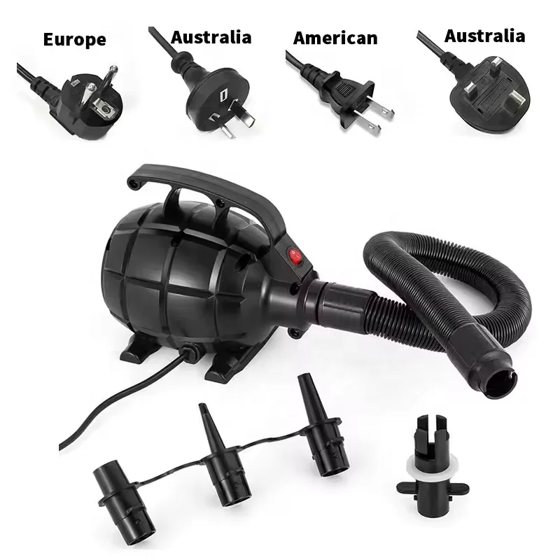 Factory Price High Quality CE Electronic Air Pump Heater Air Deflator Bundle Inflatables Bouncer Fan Blower Inflator