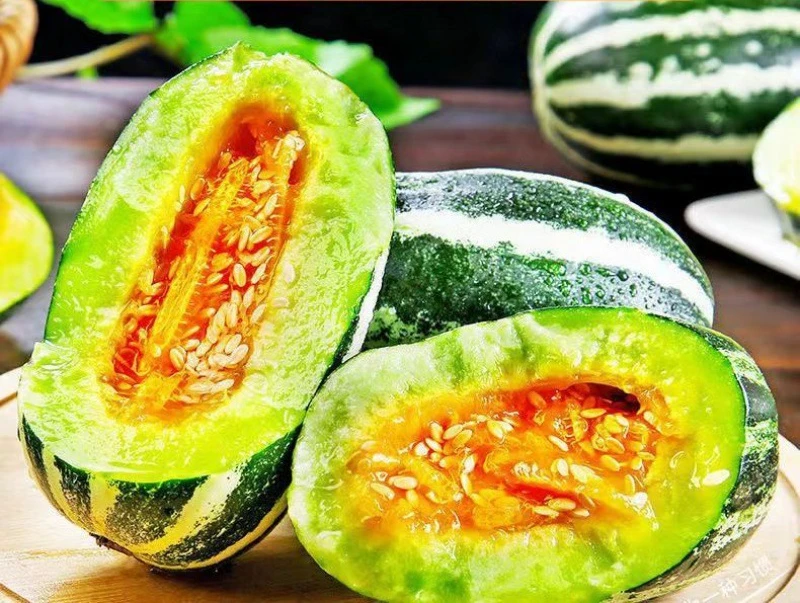 Melon fruit now picked melon fresh season croissant crispy melon