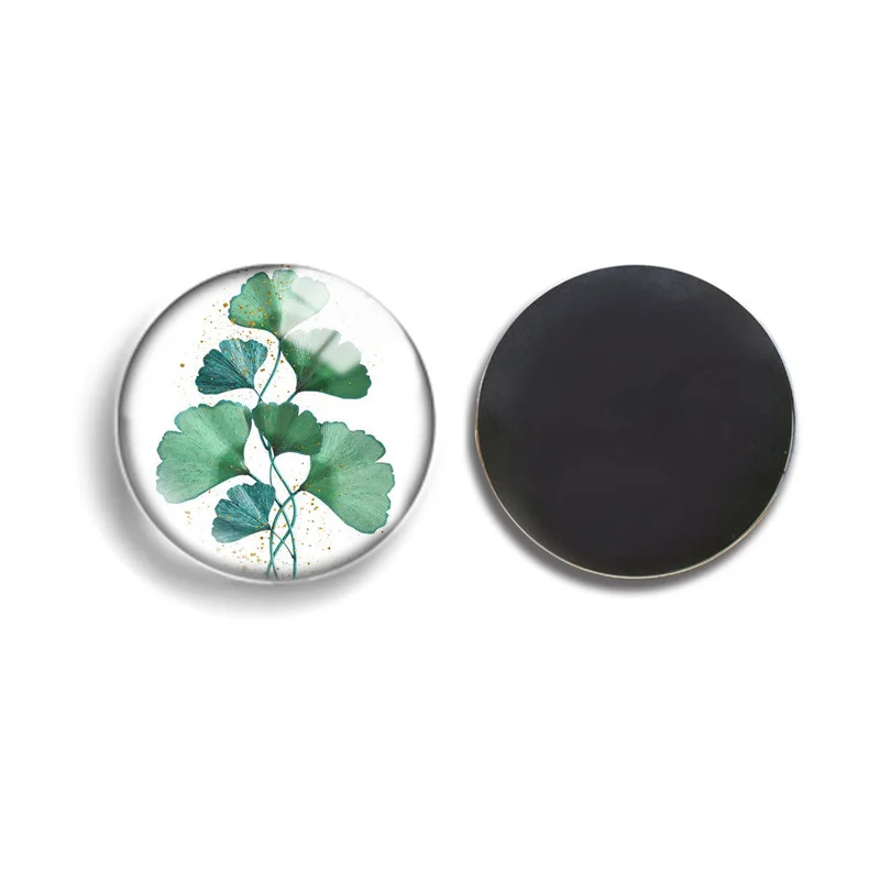 Glass Fridge Magnets Scenery Sublimation Epoxy Fridge Magnet Refrigerator Magnet