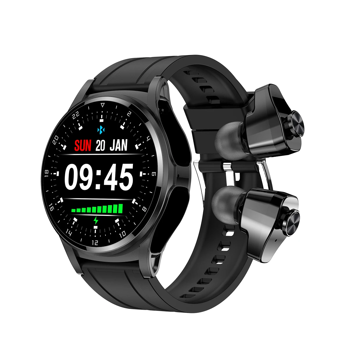 GT66 The sports smartwatch comes with a Bluetooth headset