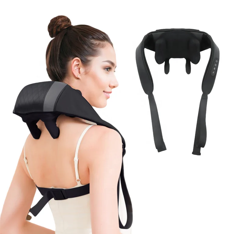 Best Selling Massage Products Electric Heating Neck And Shoulder Relaxer Portable Shawl Massager Shiatsu Neck And Back Massager