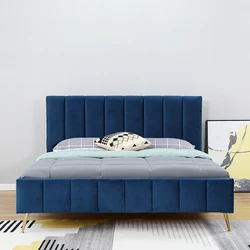 Willsoon furniture Modern style fabric bed / designer bed for living room bedroom use