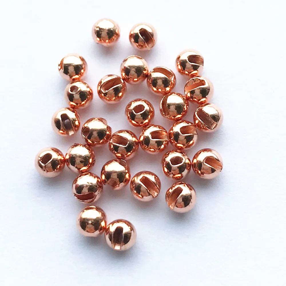 ATKALLOY Tungsten Beads Slotted Fly Tying Materials  Fly Fishing