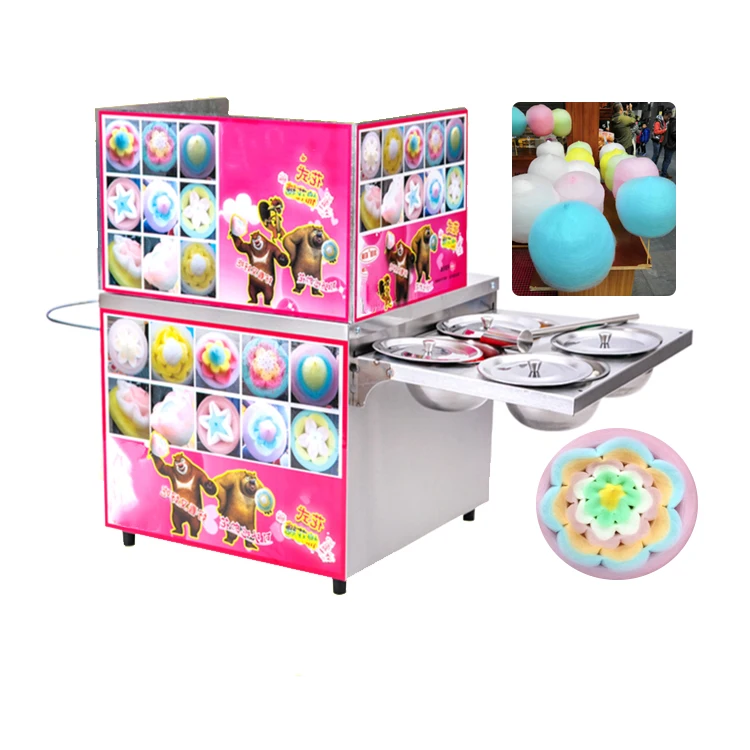 Мини Cotton Candy оборудование для производства маршмеллоу сладкая вата машина