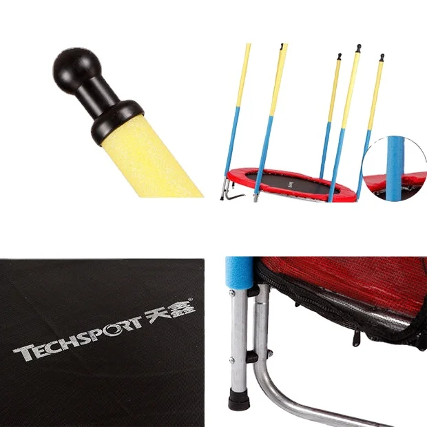 Factory Hot Sale Portable Foldable Kids Mini Exercise Fitness Trampoline With Safety Net