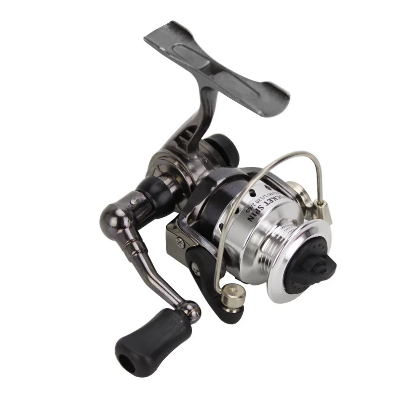 Spinning Fishing Rod Reel Freshwater Fishing Reel 2021 Popular 100# Mini Full Metal Zinc Alloy High Fishing 15 Days in Bulk 150g