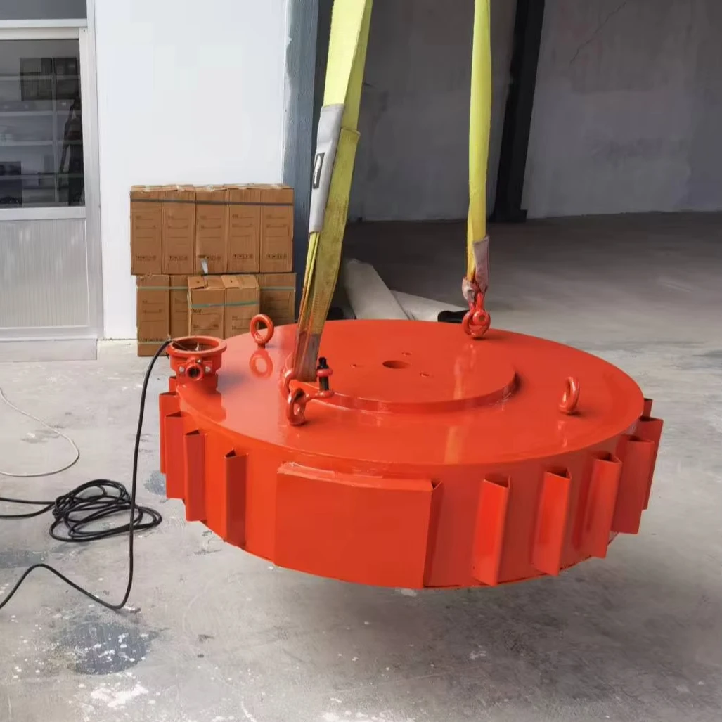 Good Price RCDB High-Alumina Electric Magnetic Iron Remover Suspended On Belt Conveyer
