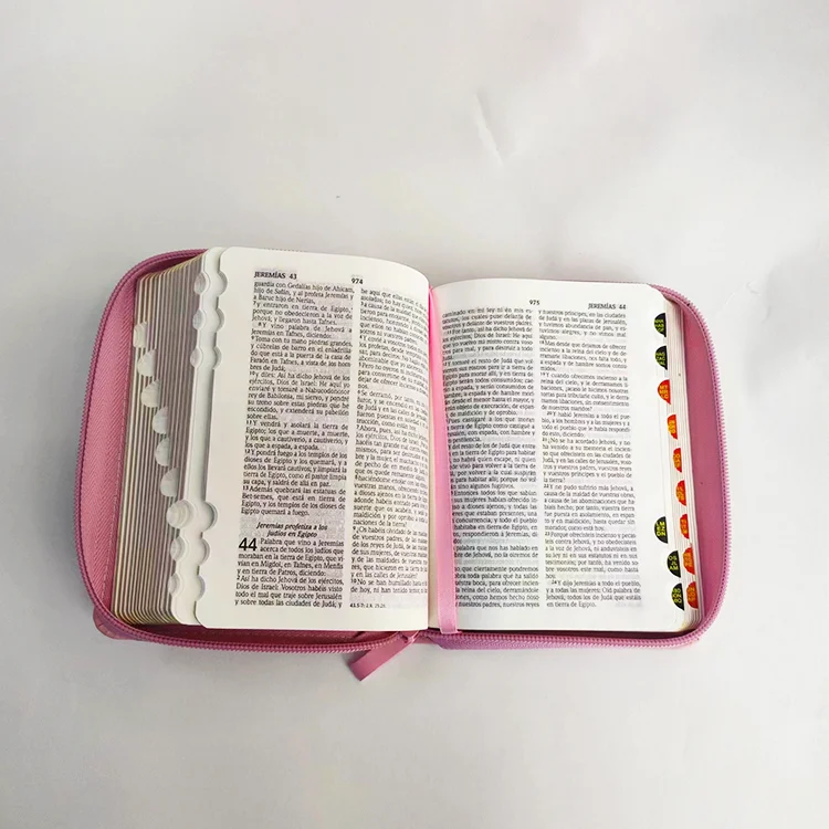 custom la sainte bible reina valera de 1960 biblia libros kjv English version book printing with dividers