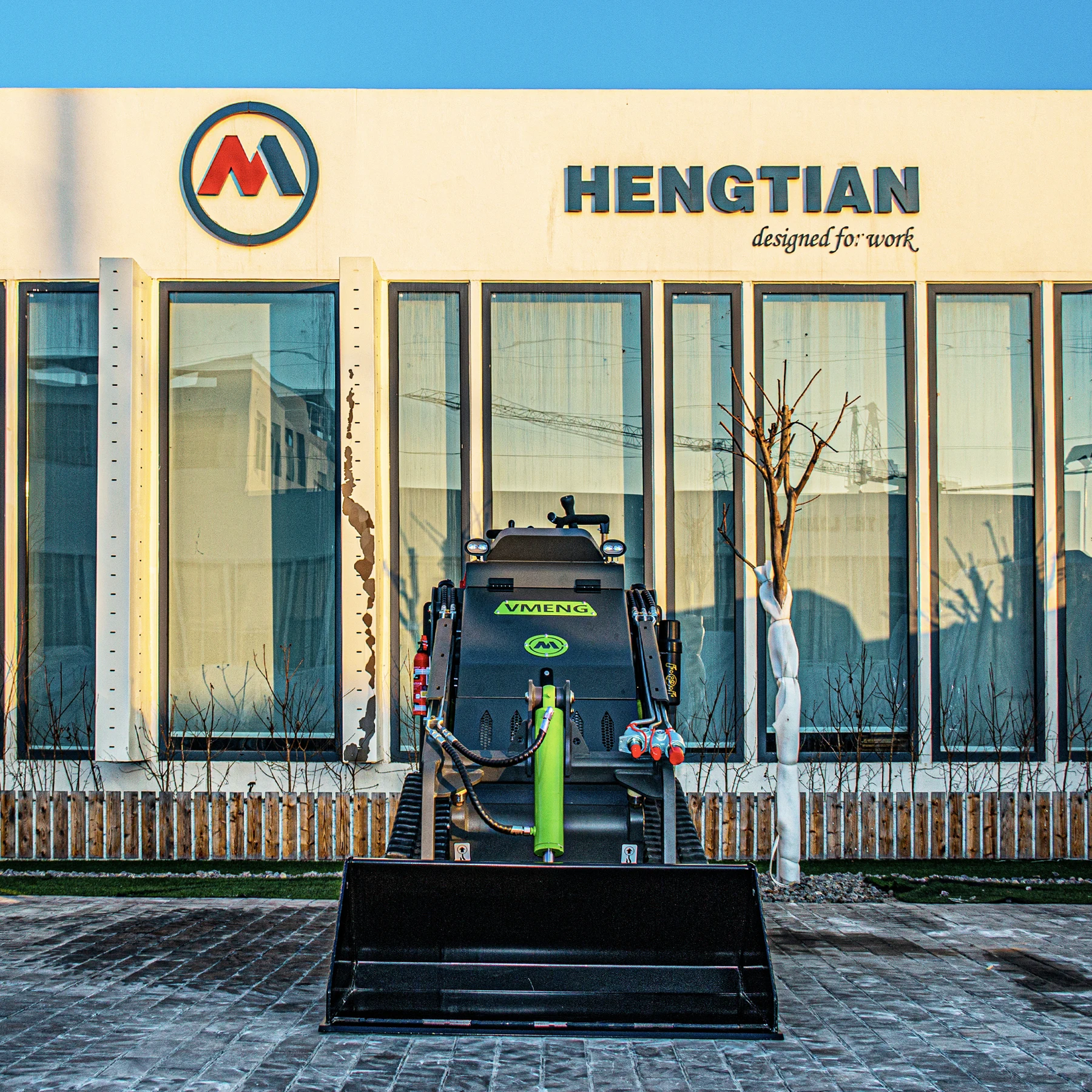 Mini skid steer loader rubber tracks with attachments can ship to USA Germany Uk