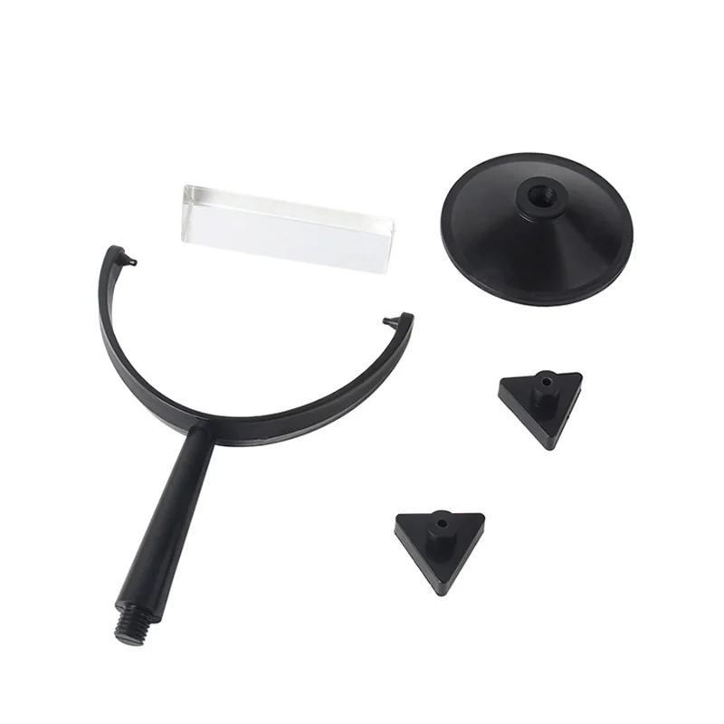 Стекло в форме треугольной призмы для Преподавание световой спектр физики фото фон для фотосъемки