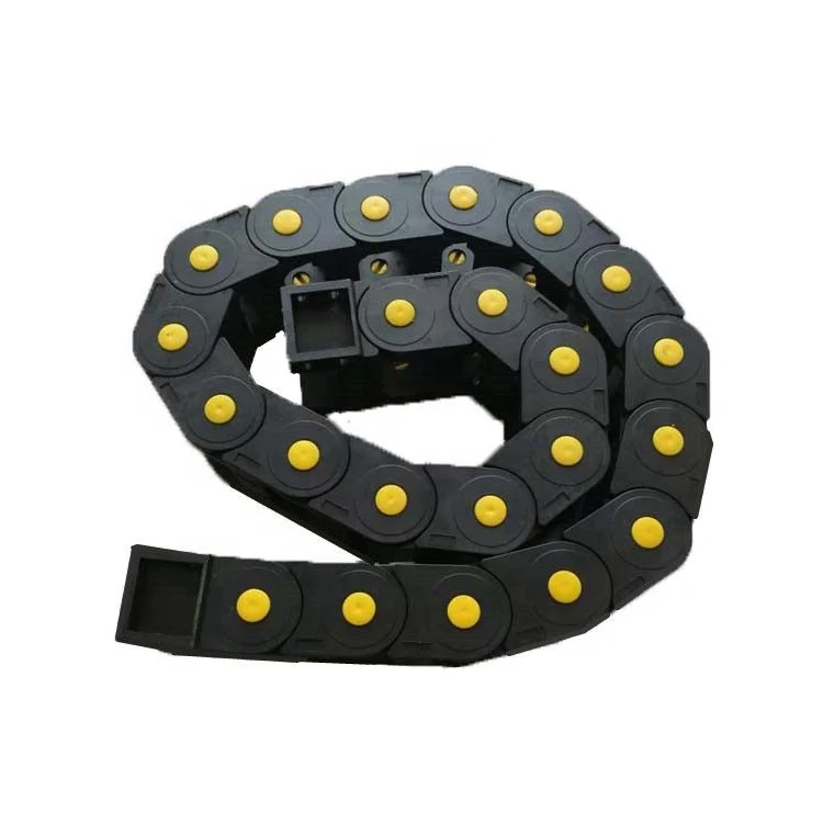 Hot Selling Nylon Drag Chain Machine Tool Plastic Track Reinforced Cable Trough High Quality Industrial Transmission Chain
