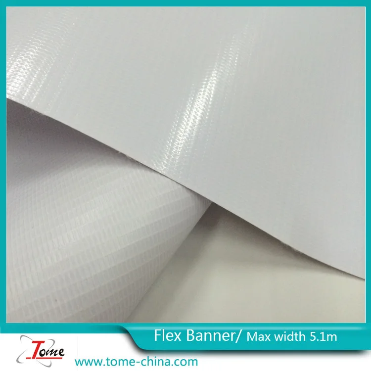 TOME High Quality 440Gsm 510Gsm Pvc Coated Laminated PET MESH Advertisement Printing Flex Banner