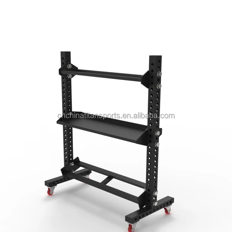 Multi storage rack for gym use