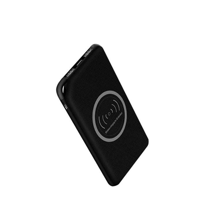 New Arrivals Double Usb Cheap 8000mAh Wireless Power Bank