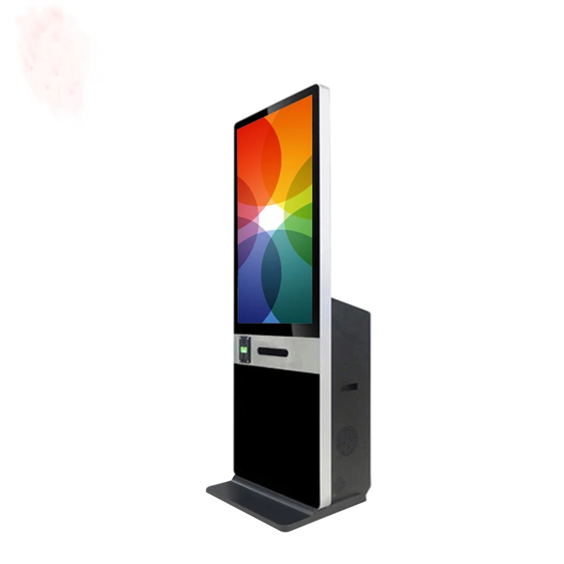 42 inch Windows system floor stand photobooth LCD digital signage
