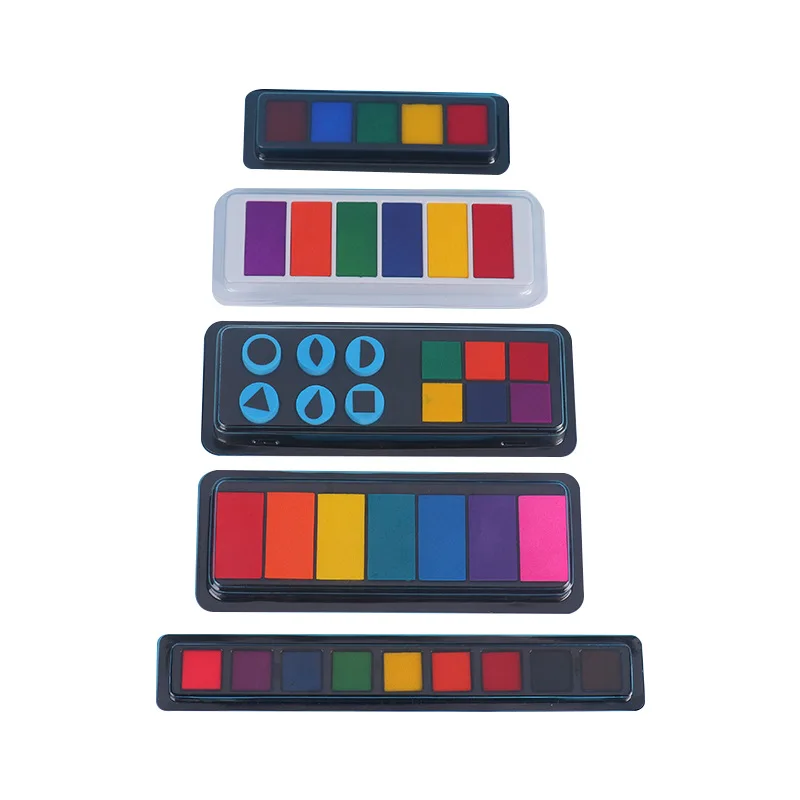Toy seal seal and finger painting DIY color printing table processing custom pigment