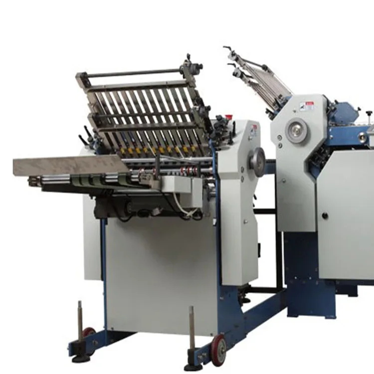 009 480T-4k+4k Hot Sell Automatic Paper Leaflet Folding Machine
