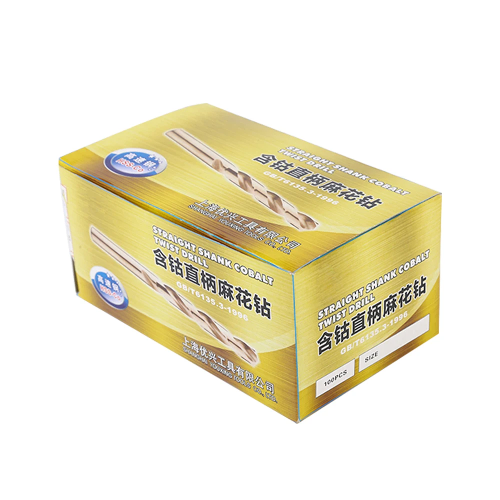 M35 cobalt ground steel metal hss twist drill bit set