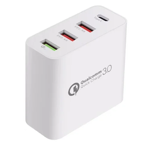  Адаптер питания для быстрой зарядки с 4 портами usb-c зарядное устройство телефона