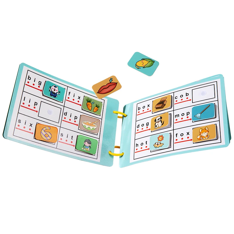 Natural Phonics Quiet Book for Learning Early Education Picture Picture Books