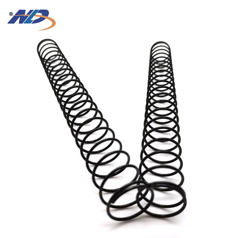 Manufacturer coil large diameter battery contact heavy duty flat wire compression spring