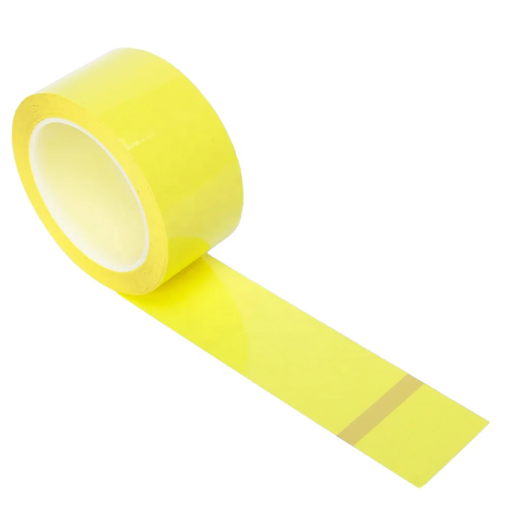 1- Light Yellow Mara PET Film Acrylic Glue Self Adhesive 5S Pinstripe Transformer Insulation Mylar Polyester Electrical Tape