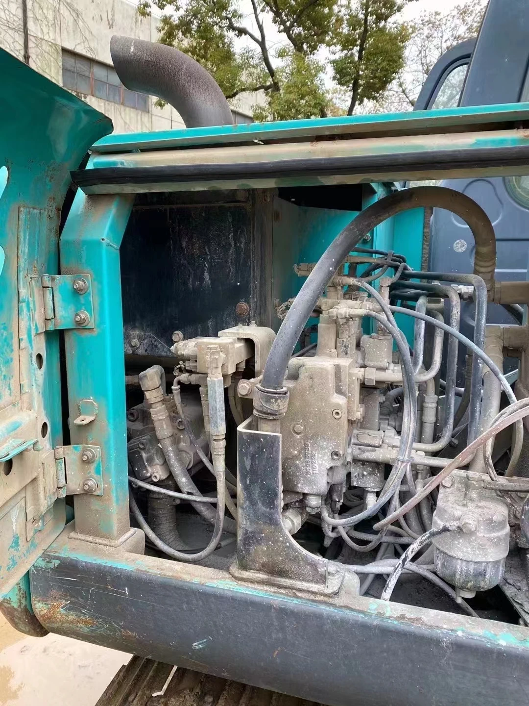 Японский небольшой экскаватор kobelco 75 7 тонн 8 готовый к отправке SK75 SK75SR SK75-8 мини-экскаваторы
