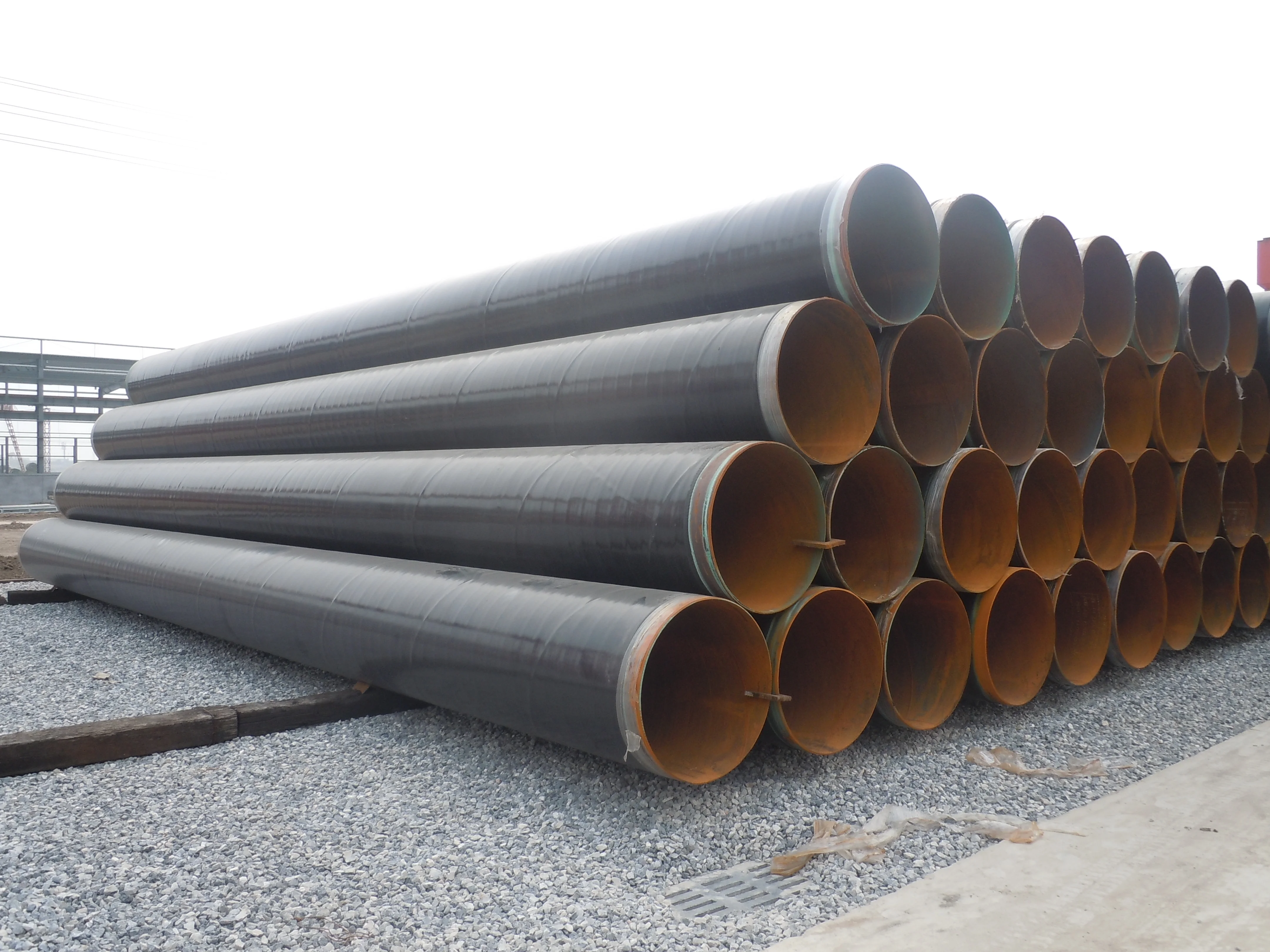 repisa tubo industrial  infrastructure gandalf pipe bunker underground SSAW steel pipe