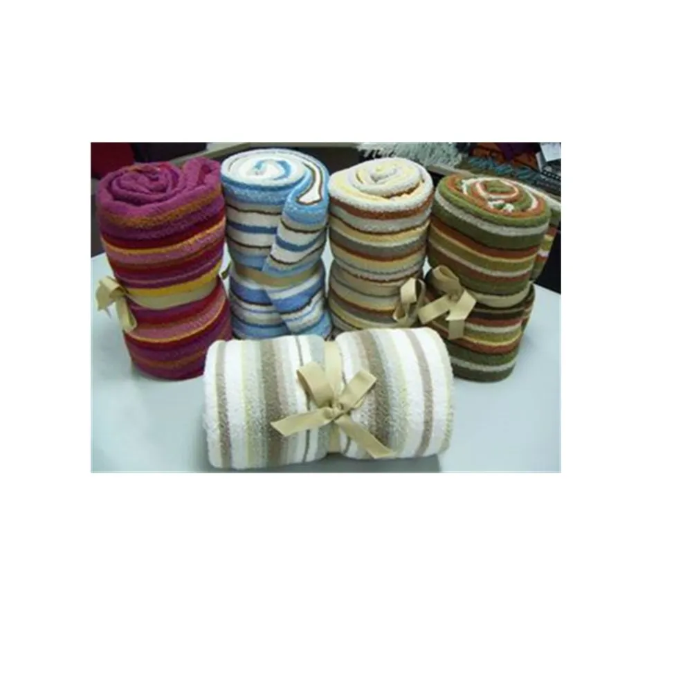 Супер мягкое США Лидер продаж коричневый новый tech 100% полиэстер cozychic перо пряжа простые ребристые трикотажные Детские Взрослые одеяло