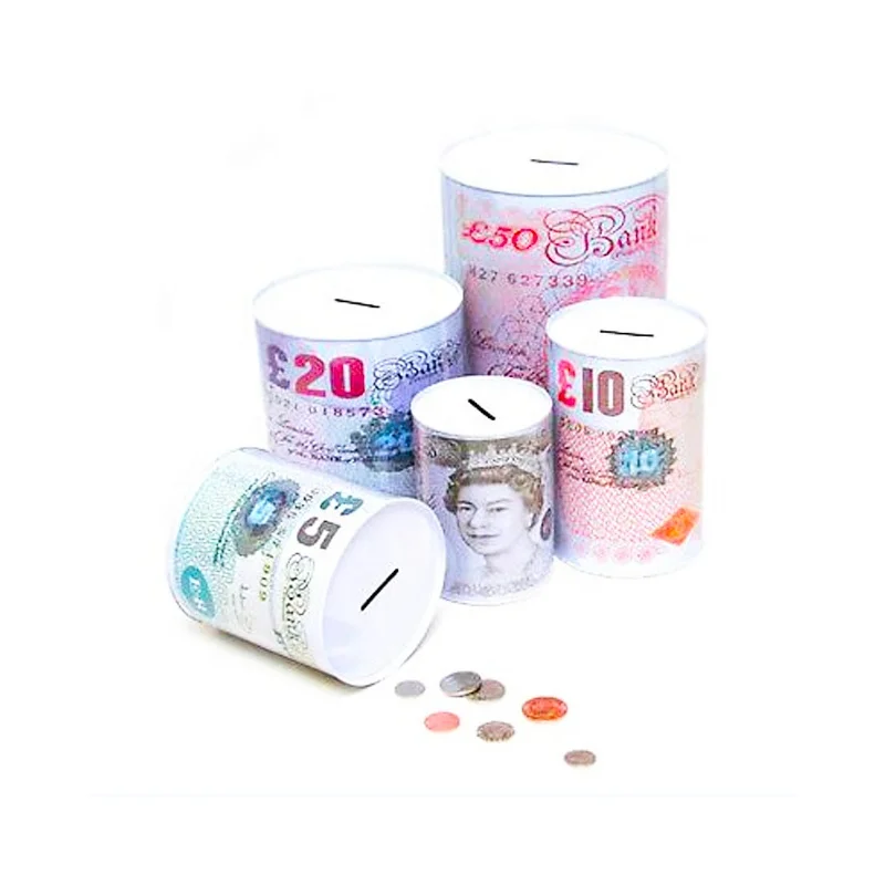 Manufacture 3D Printed Packing  Coin Bank Storage Irregular Coin Tin Box Wholesale