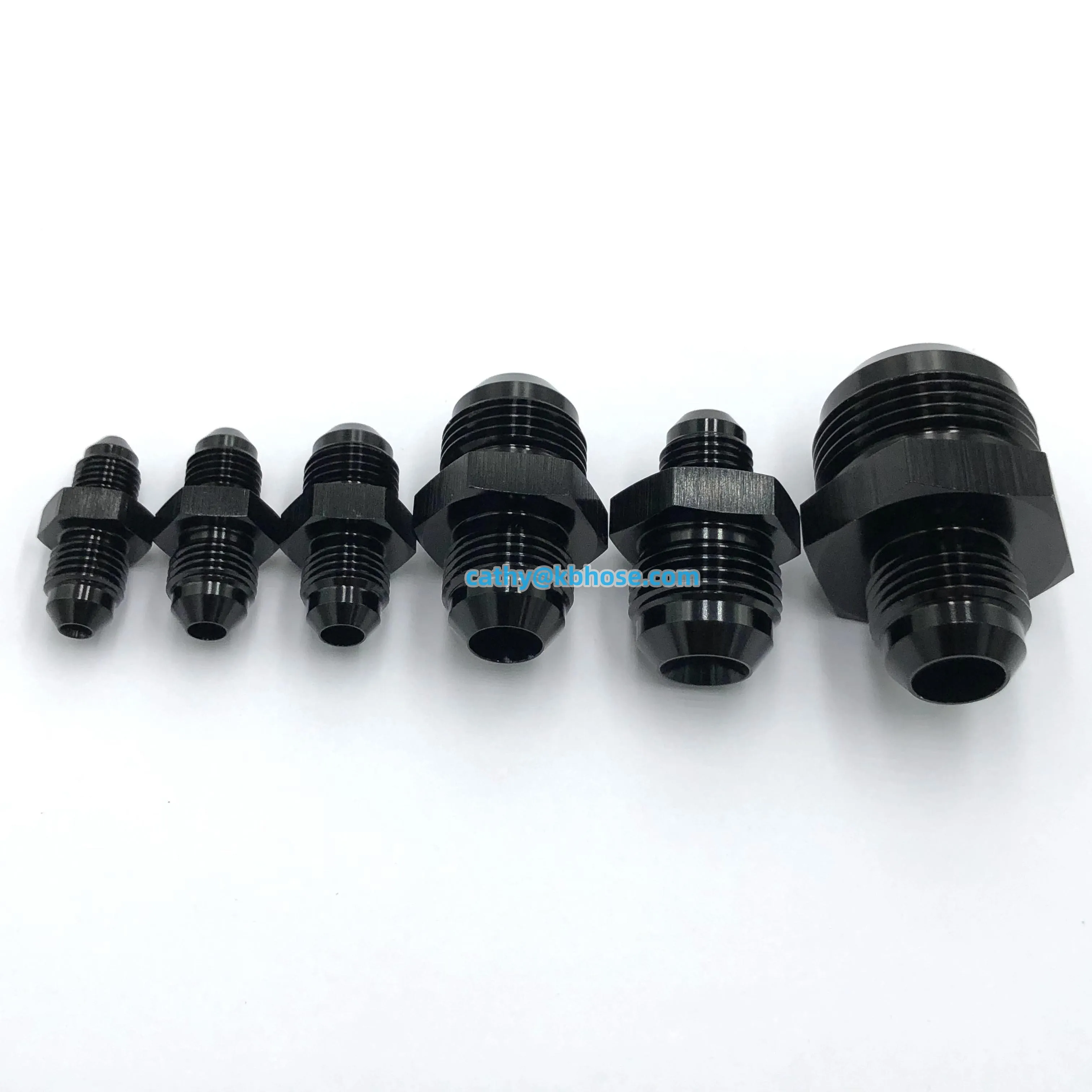 AN3 AN4 AN6 AN8 AN10 AN12 AN16 AN20 Straight Male Flare Union Fitting Adapter