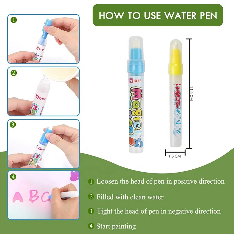 Walk In Space 2023 Hot Selling New Design Kids Doodle Mat Drawing Water Mat