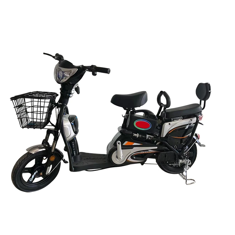 YAMA Luxury 350w 2 Wheel Electric Bike Scooter/electric Moped With Pedals Motorcycle Electric Scooter Bicicleta Electrica