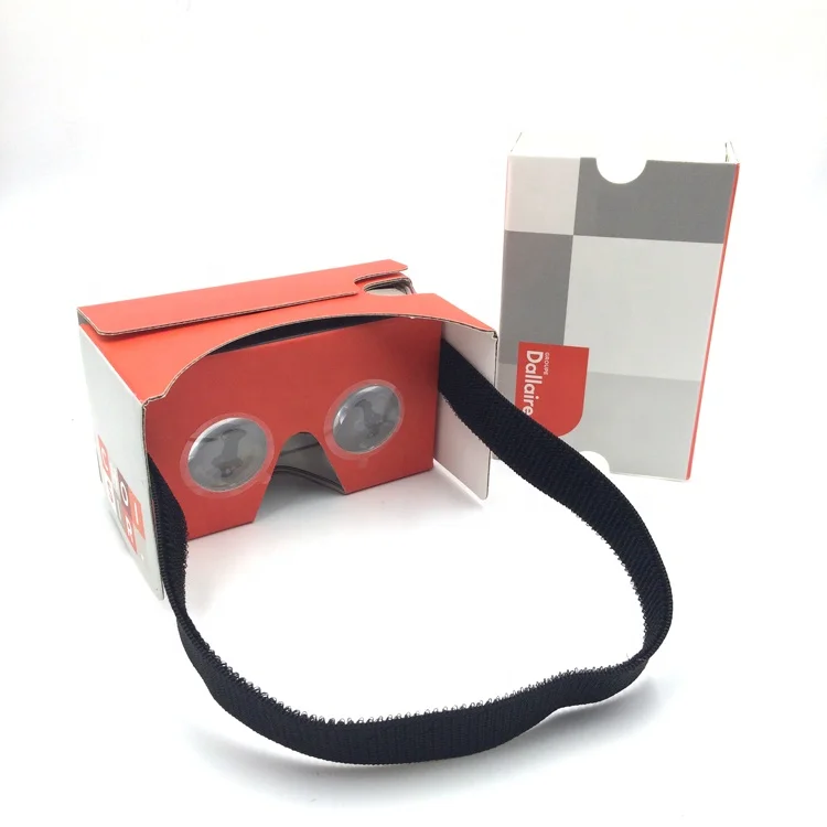 
Customized Google Cardboard Virtual Reality 3D Vr Headsets 