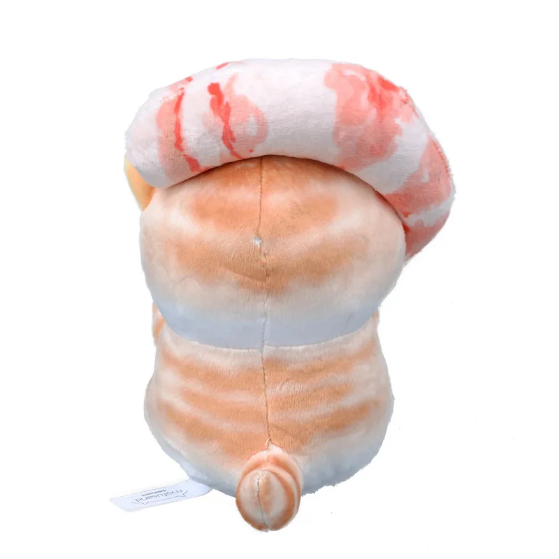 Mofusand Cat Fu Shrimp Shark Plush Doll Pendant Cute Cotton Keychain Decoration for Girls Guys Soft Funny Unisex Heart Gift