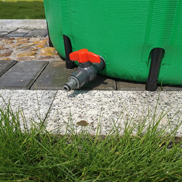 Large capacity with faucet foldable portable rainwater collector garden water tank