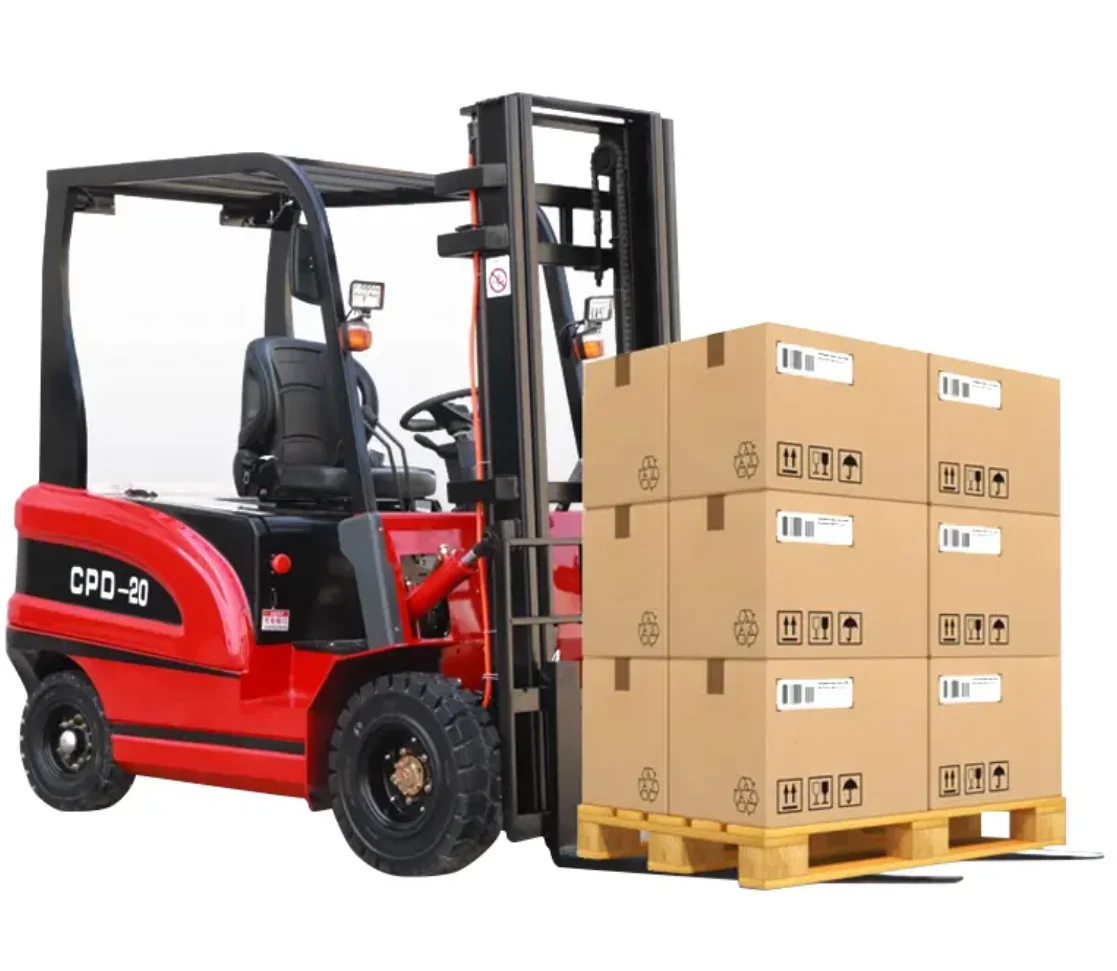 all terrain 2 ton 3 ton four wheels montacarga 4x4 electric forklift truck with battery charger