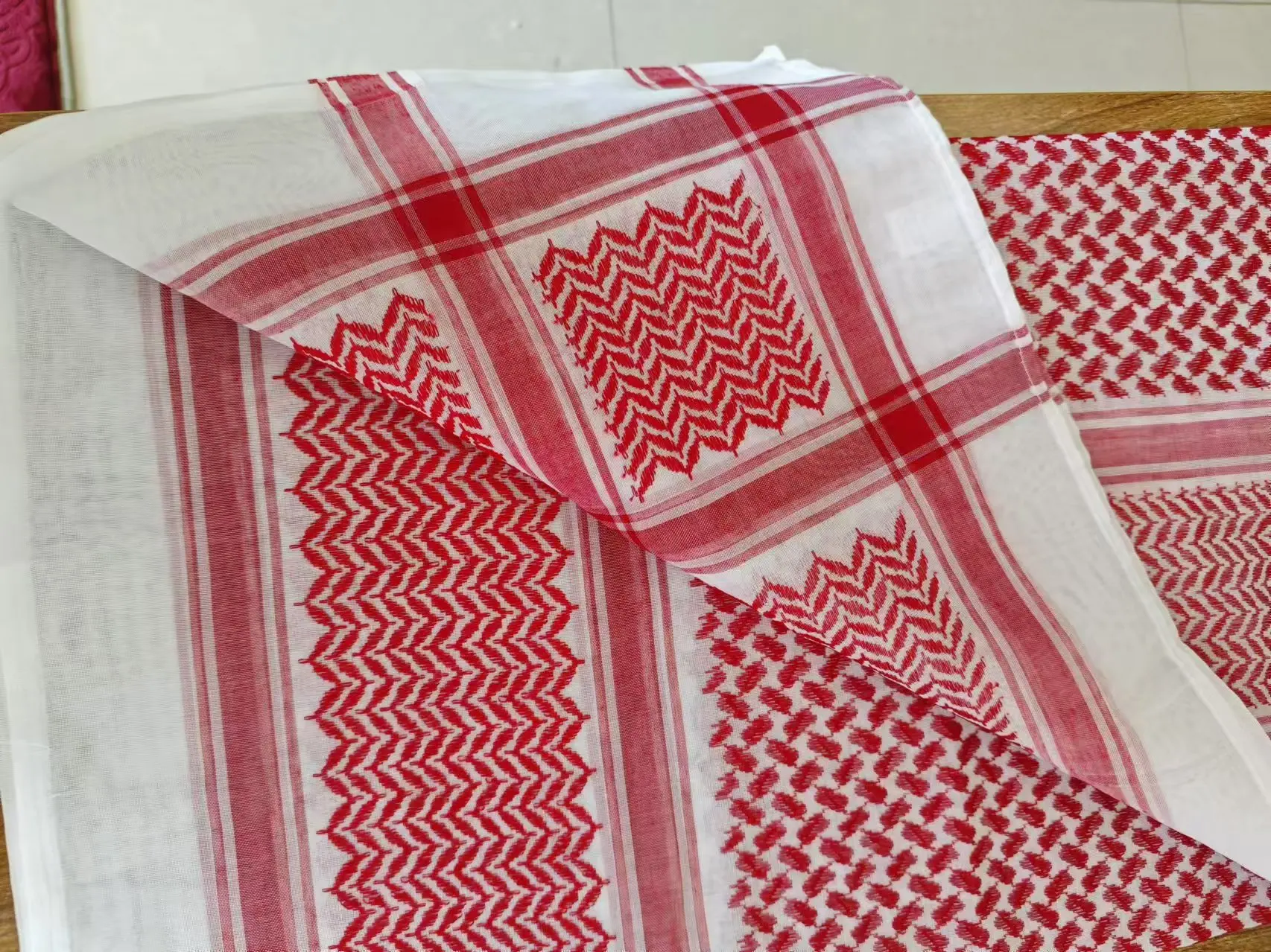 Top Quality Square polyester Shammah kerchief/yashmagh have multiple colors turban for Qatar Saudi/Muslim