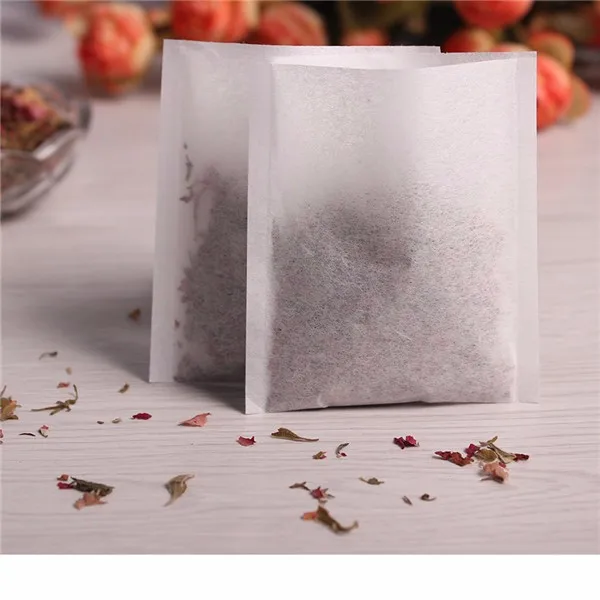 Wholesale Disposable Natural Filter Paper Heat Seal Empty Tea Bags