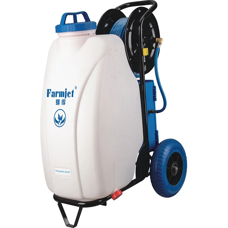 Farmjet High Quality Trolley Electric Sprayer 45L High Capacity Battery Powered Agriculture Sprayer