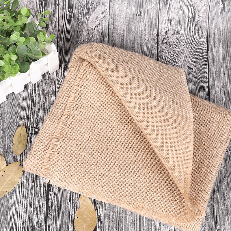 High Quality Eco Burlap Fabric Woven Gunny Cloths Jute Hessian Cloth Manufacturer Jute