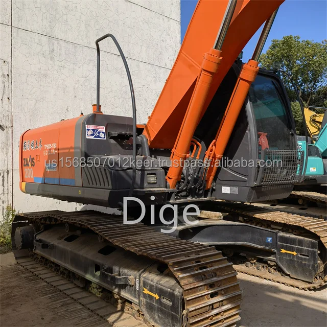 Экскаватор б/у Hitachi экскаватор ZX200-3 200-6 распродажа запас экскаватора достаточно подержанный средний размер 20 тонн из Японии