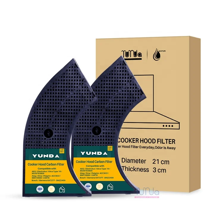 Compatible With Atag Etna Pelgrim ACC922 88015889 23678 Bosch Siemens 647277 - DHZ2400 Charcoal Filter Vent Hood