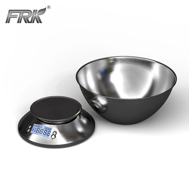 High Precision Sensor LCD Display ABS Stainless Steel Digital Household Countdown Timer Food Kitchen Scales