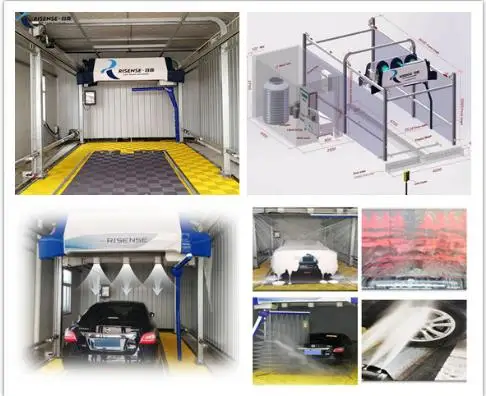 Лучшая автоматическая бесконтактная автомойка Risense HP-360. /Бесконтактная Risene HP-360/бесконтактная
